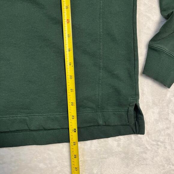 Vintage USF 1/4 Zip Sweatshirt Women's Large Univ of San Francisco Dons 90's - Picture 6 of 8